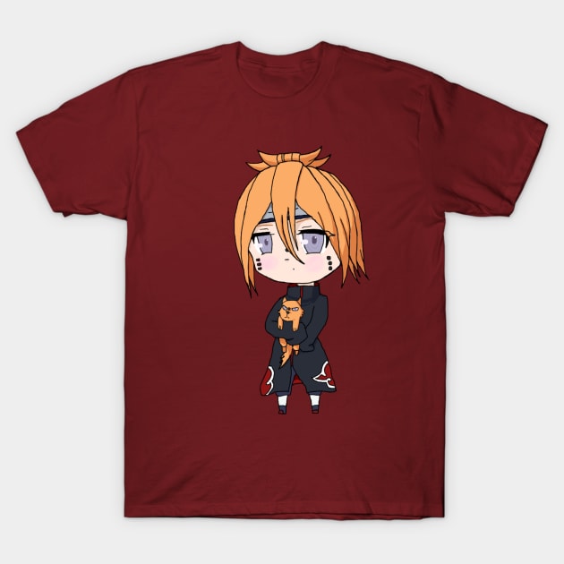 Six paths of pain animal path chibi T-Shirt by Kurruptedzeus